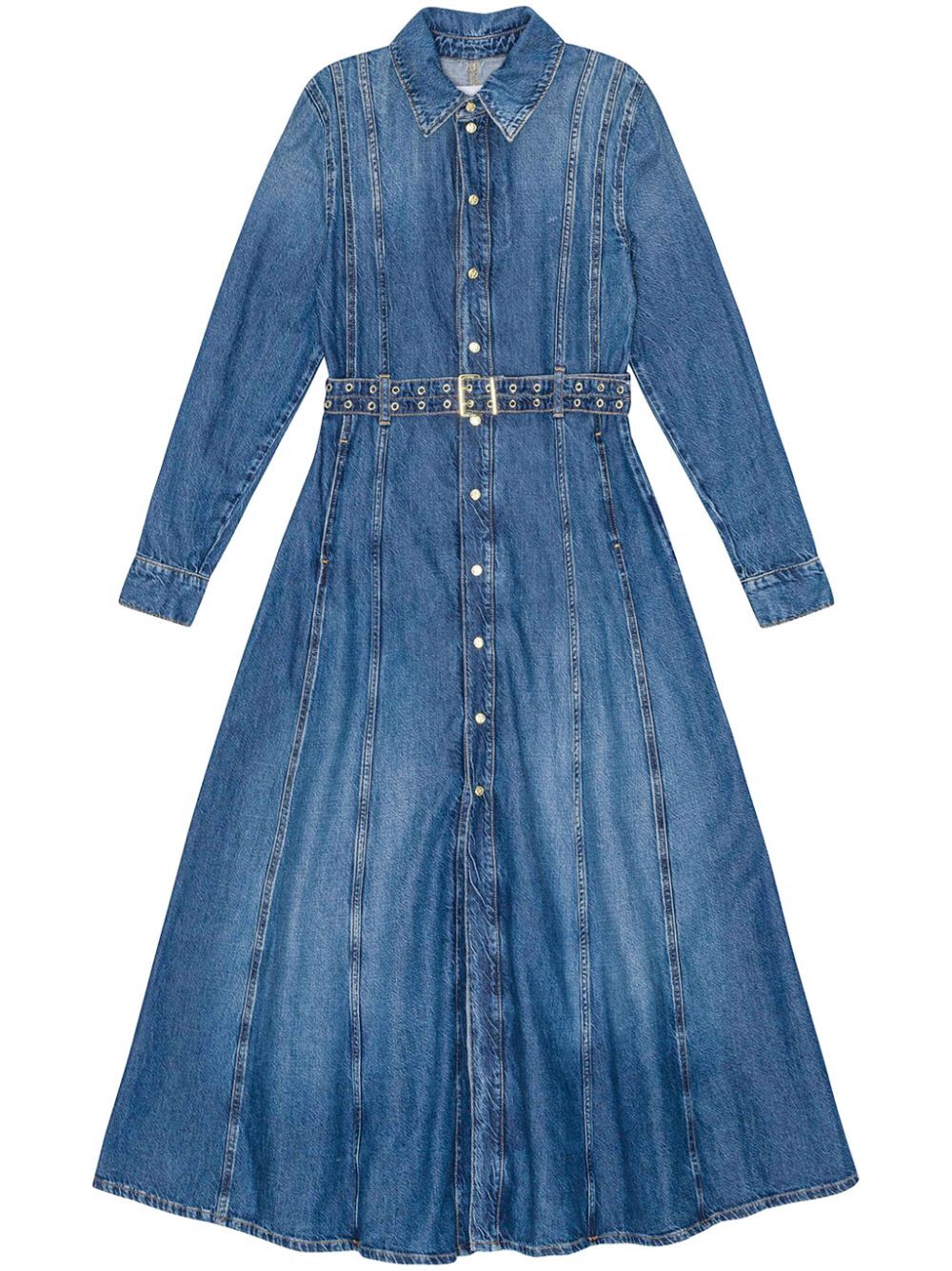 Light Denim Maxi Dress