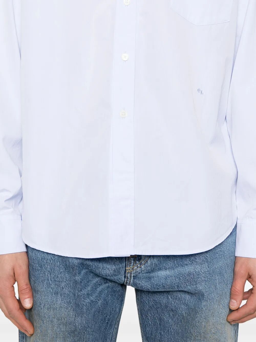 Camicia a maniche lunghe con taschino