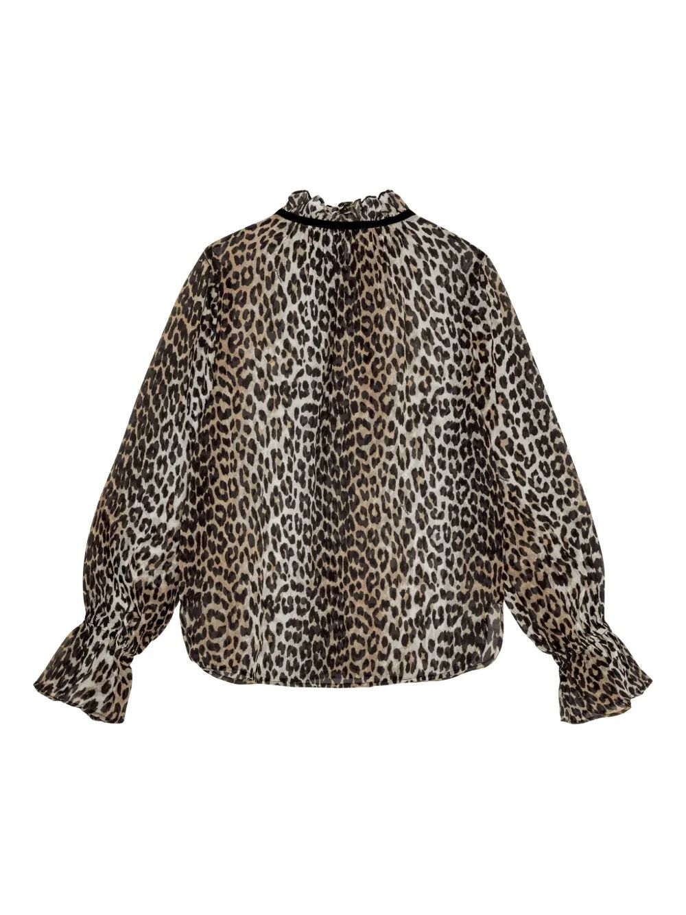 Blazer effetto trasparente