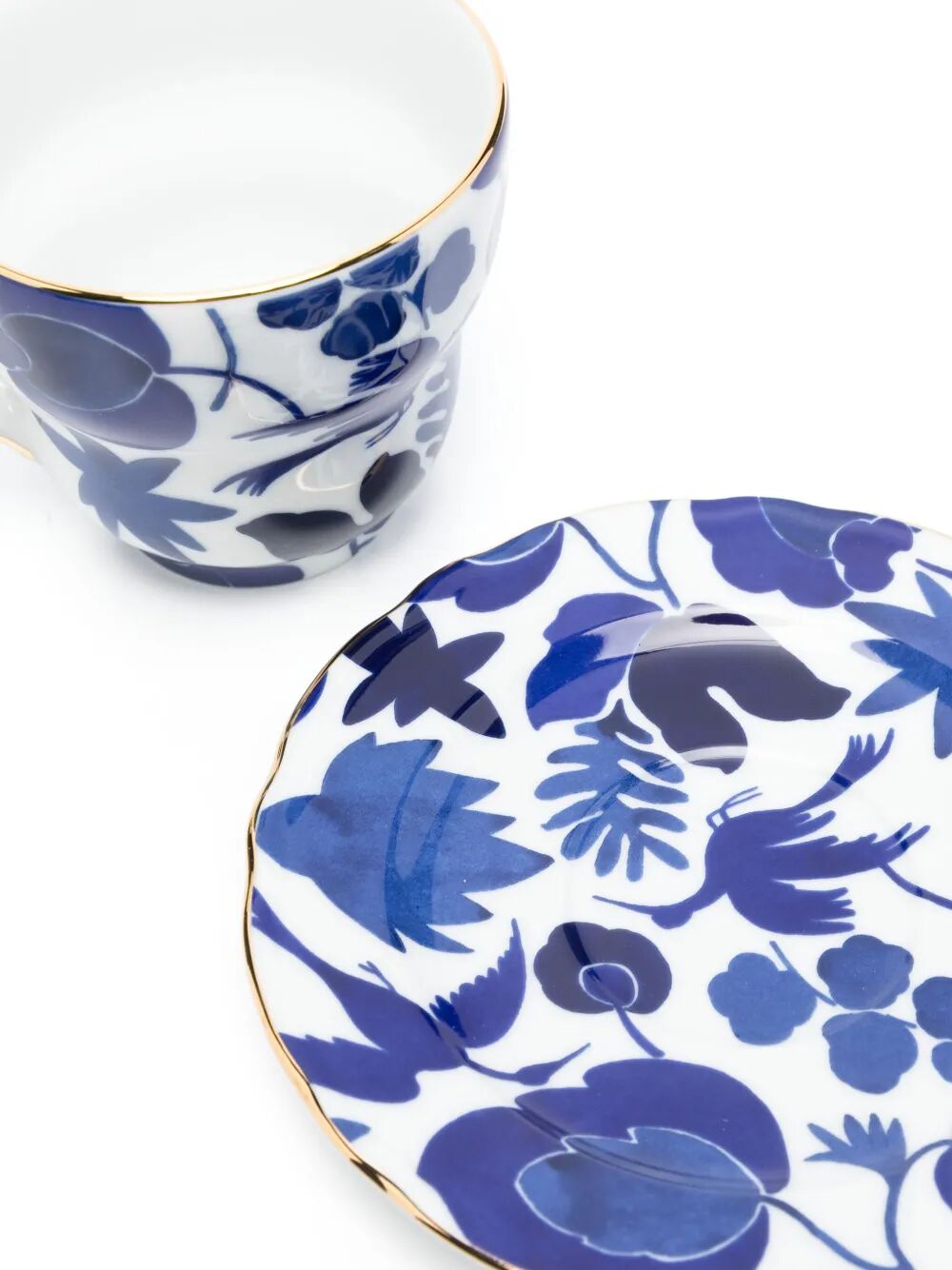 BIG MAMAMUG AND SAUCER PORCELAIN