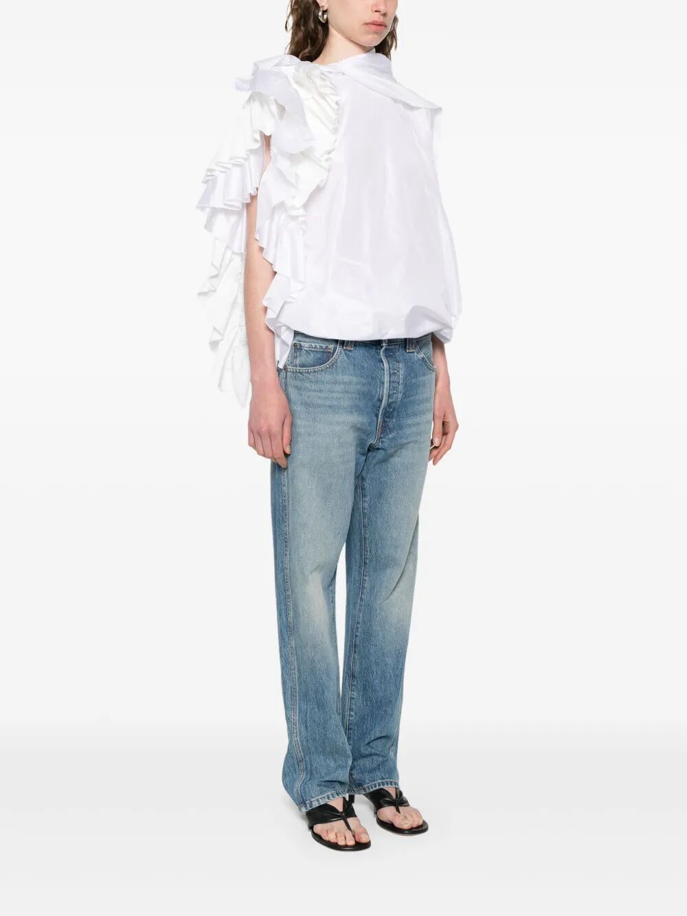 Blusa con decorazioni
