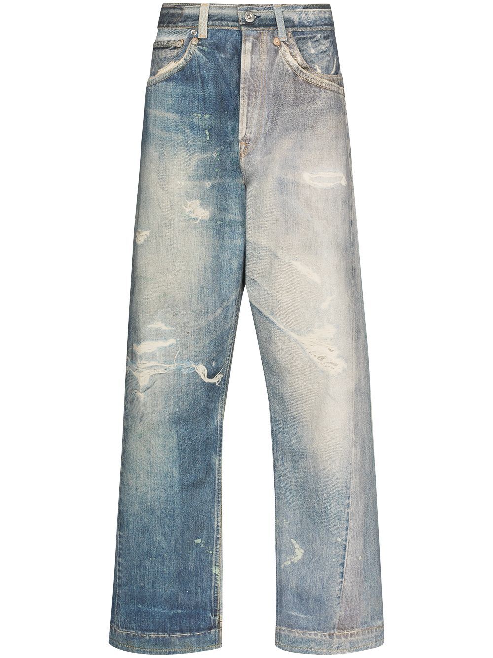 Jeans con stampa
