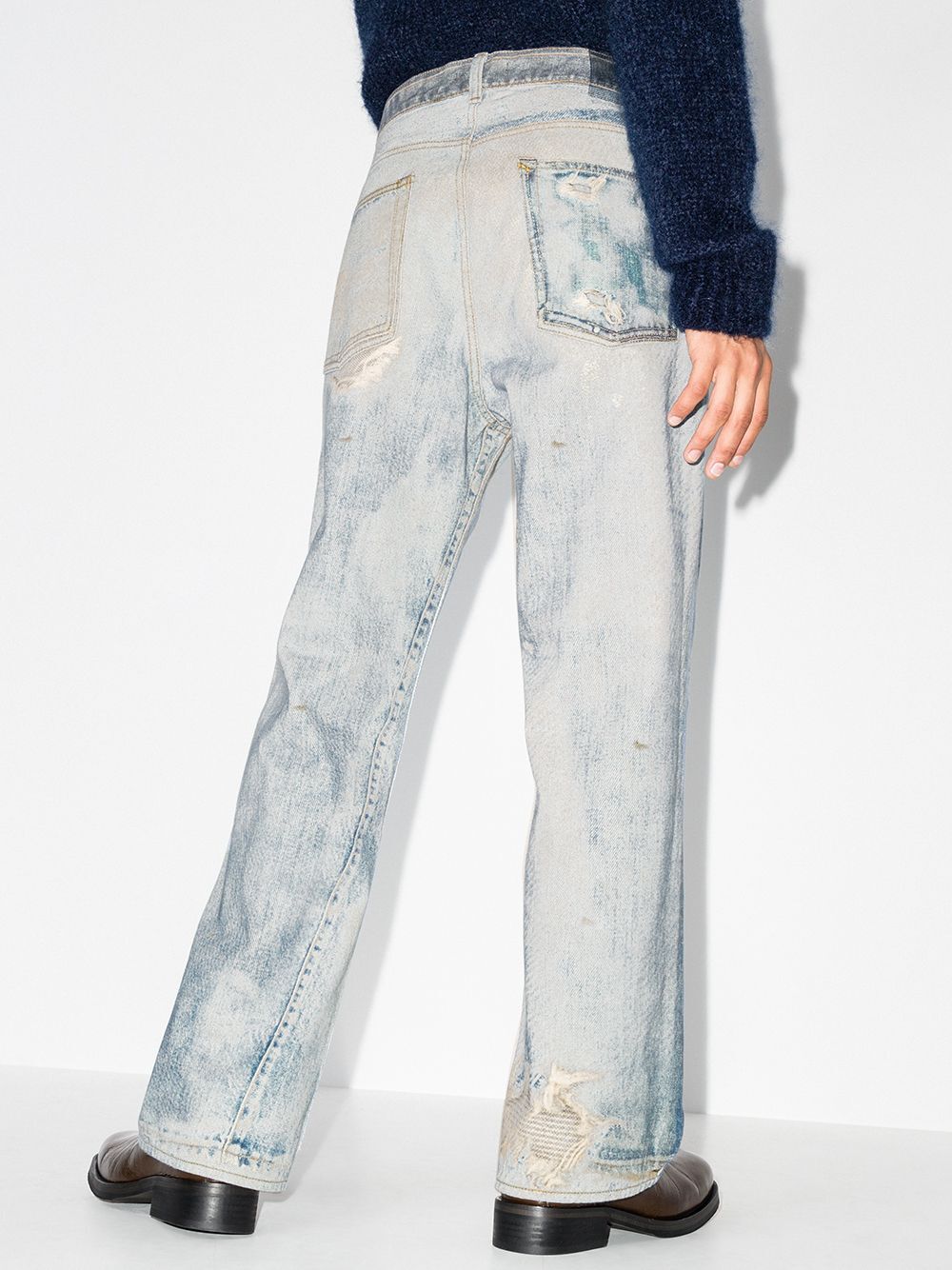 Jeans con stampa