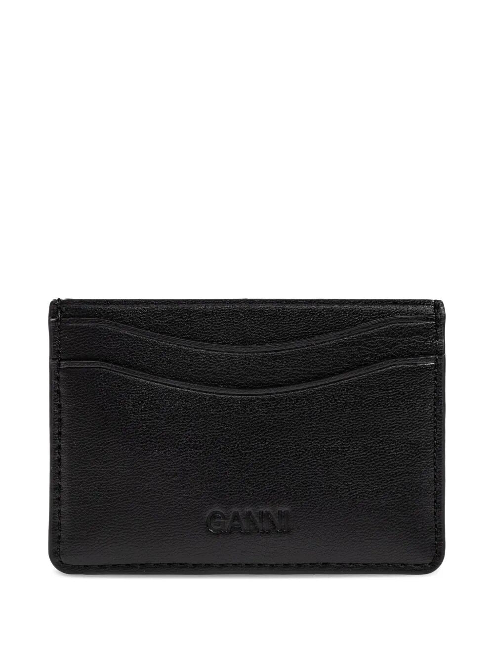 Ganni Card Holder Blue Dog