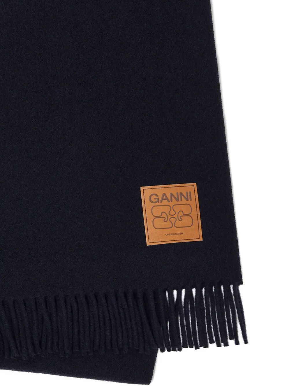 Double Face Wool Solid Scarf