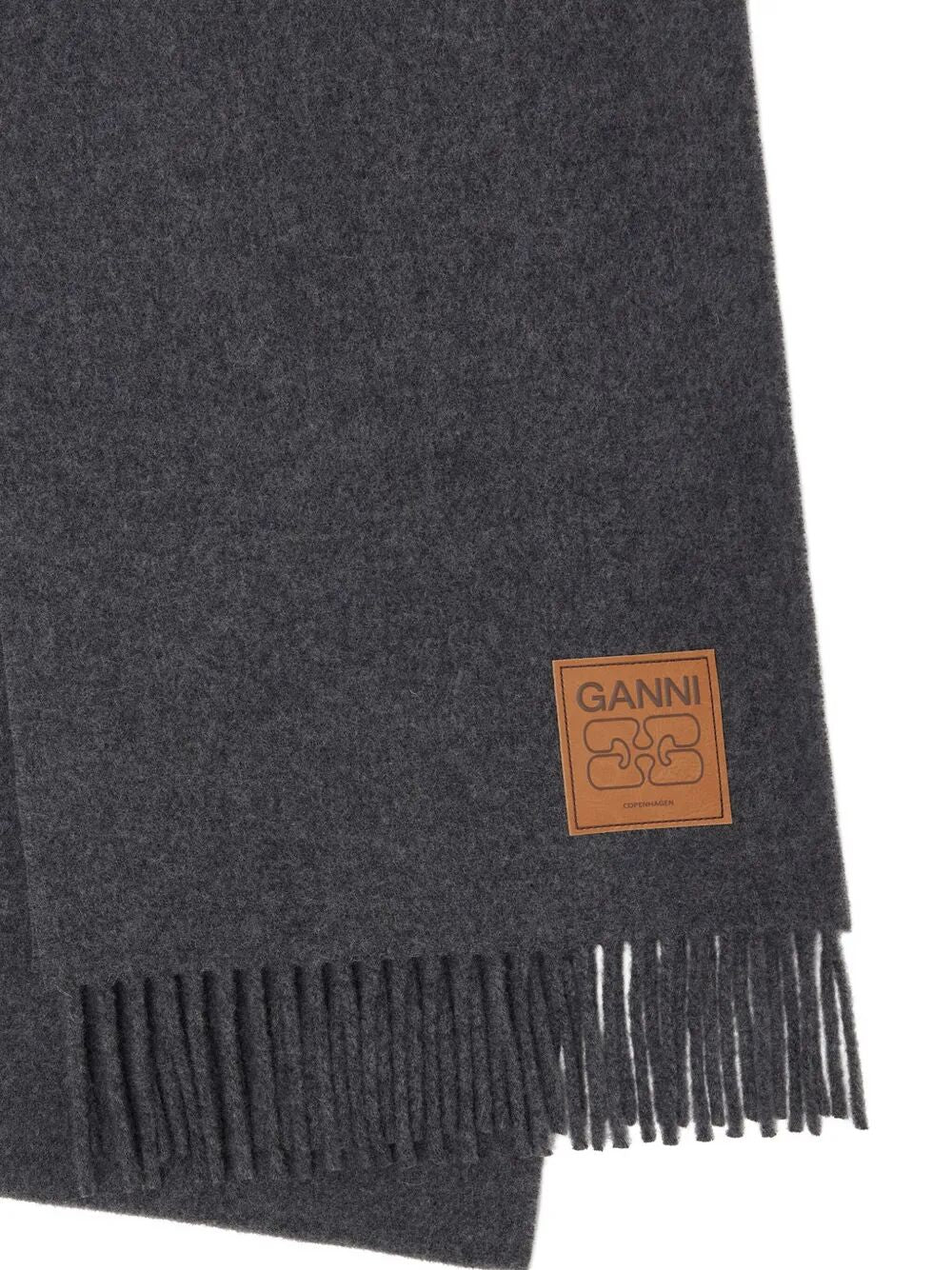 Double Face Wool Solid Scarf
