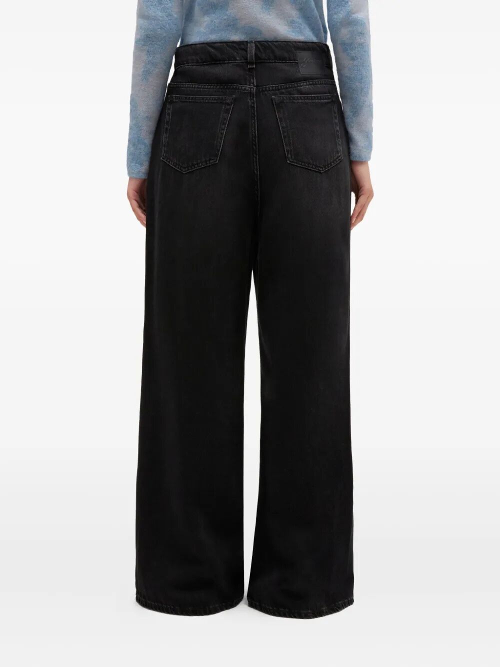 Soft Rigid Denim Baggy Jeans