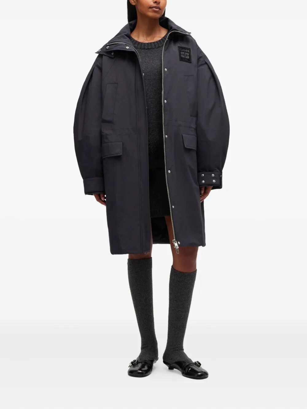 Ripstop Tri-Layer Parka Coat
