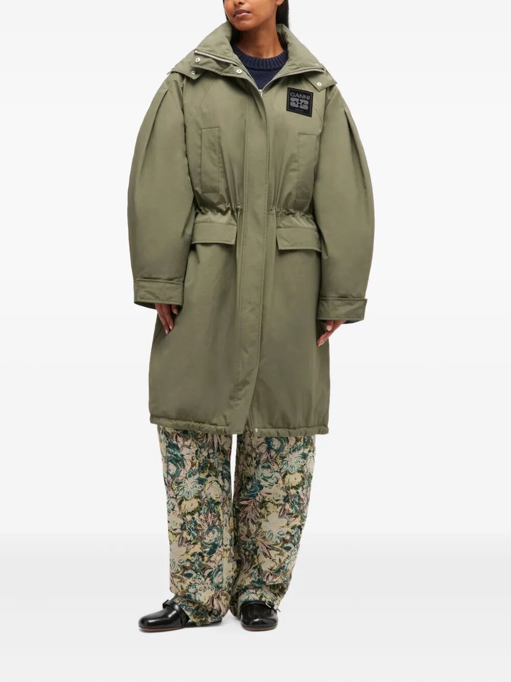 Ripstop Tri-Layer Parka Coat