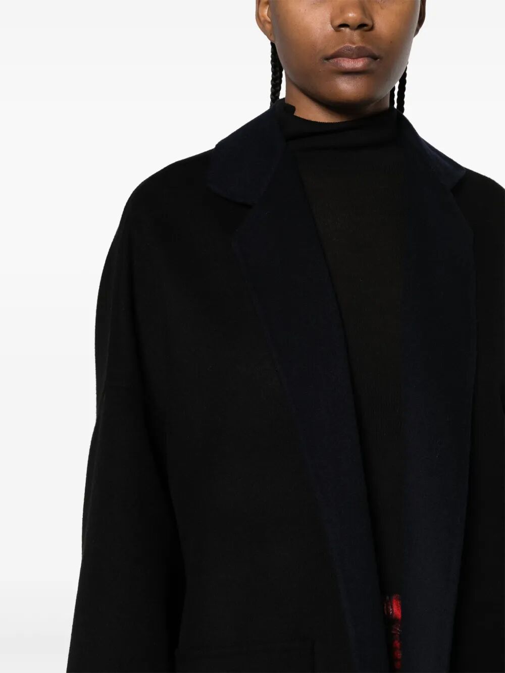coat gladiolo lungo double