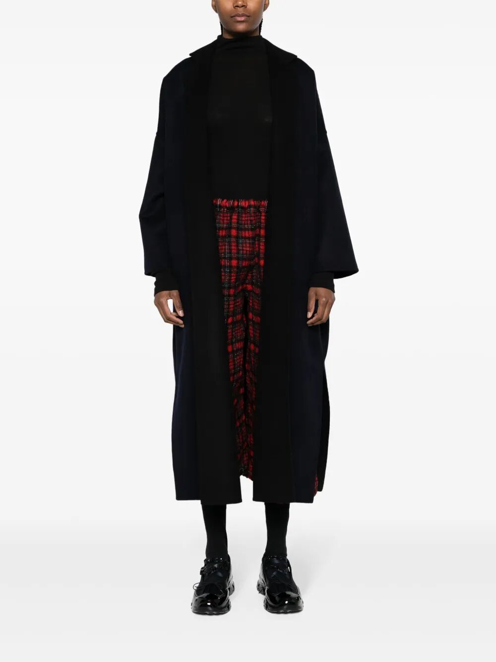 coat gladiolo lungo double