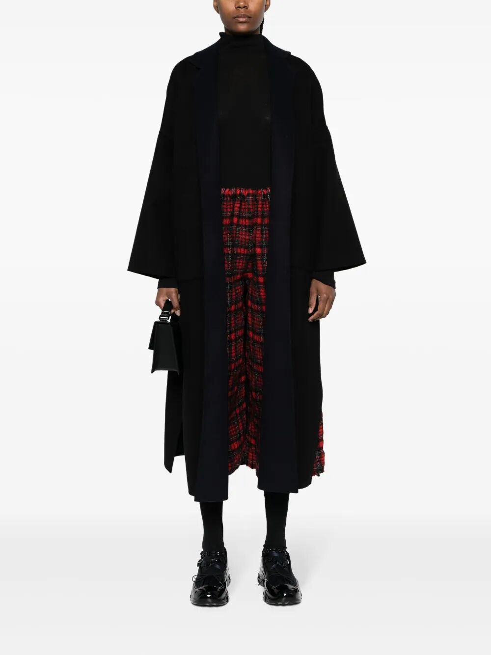 coat gladiolo lungo double
