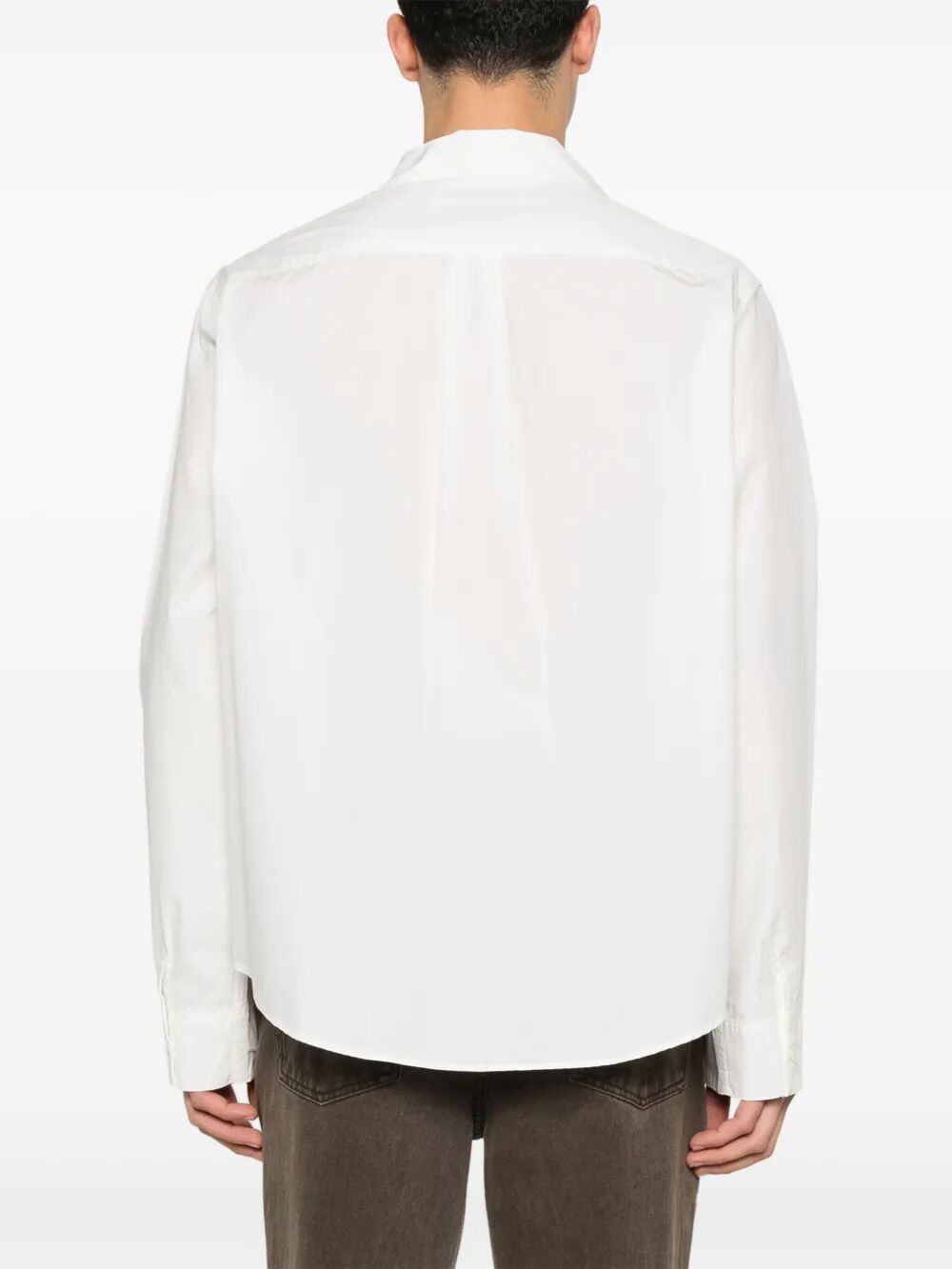 Camicia a maniche lunghe con doppio taschino