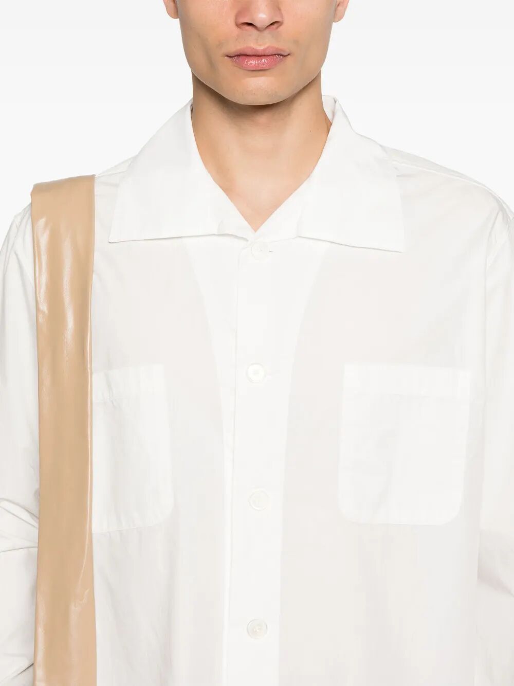 Camicia a maniche lunghe con doppio taschino