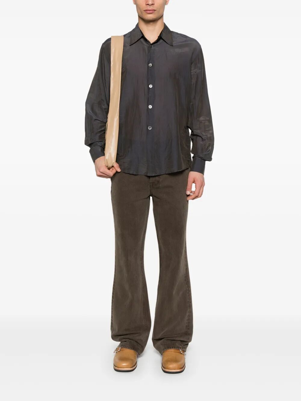 Camicia a maniche lunghe