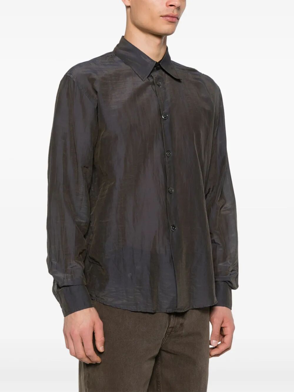 Camicia a maniche lunghe