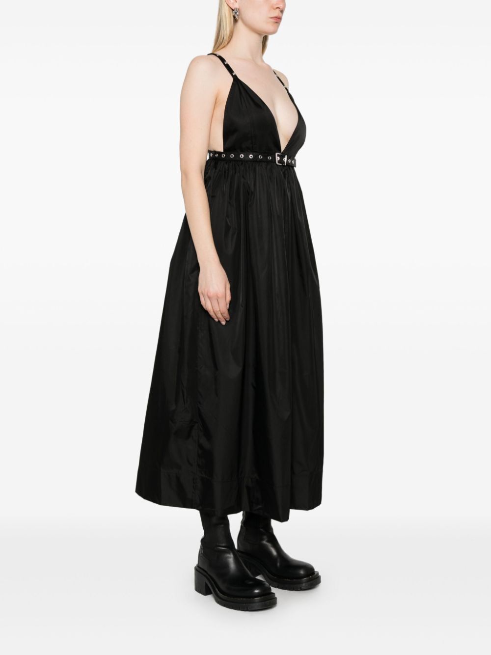 Duchesse Nylon Strap Dress