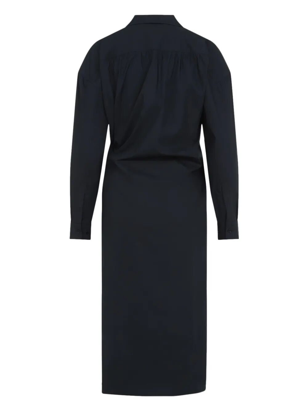 Abito camicia (Chemisier) con bottone svasato