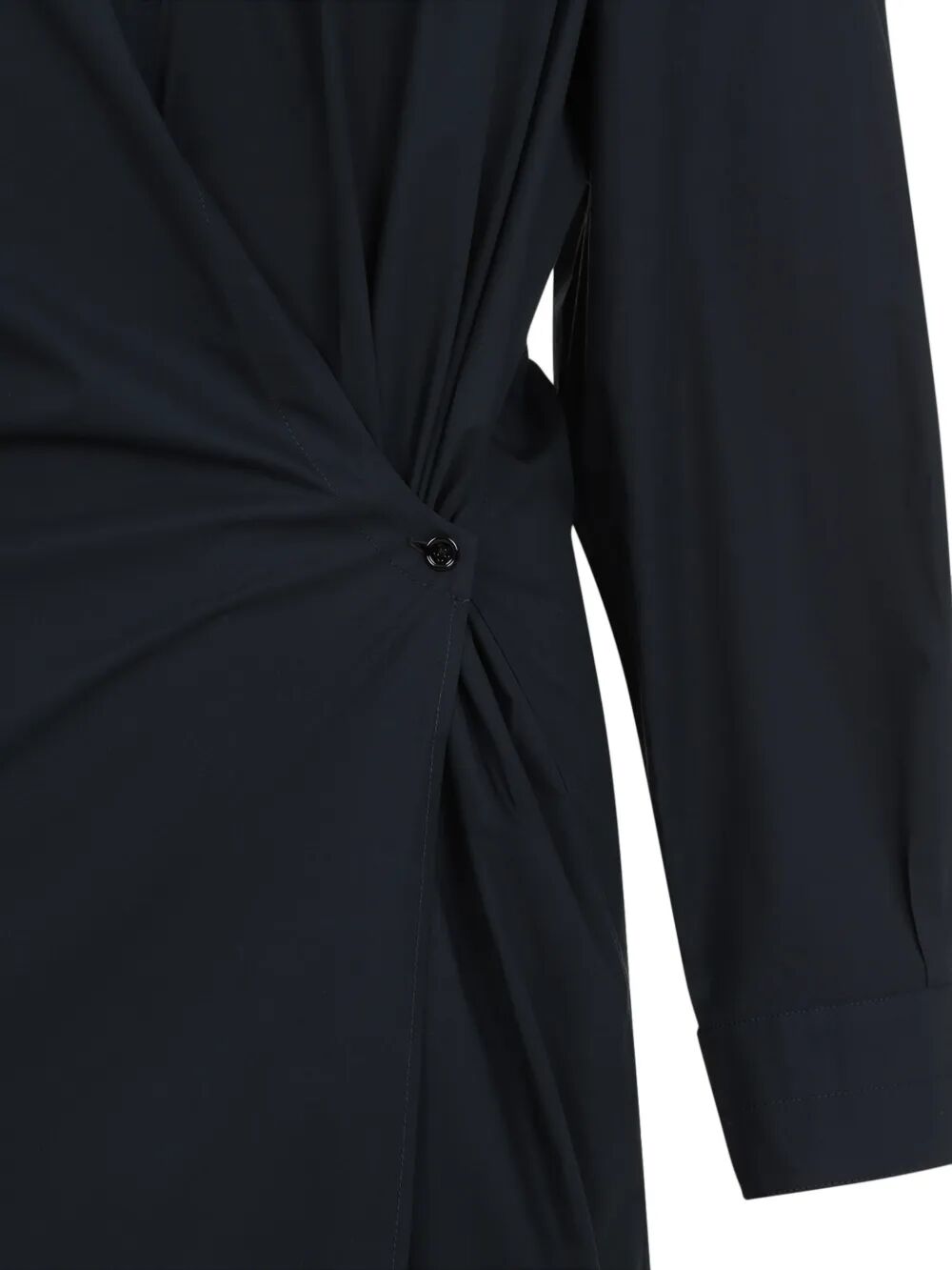 Abito camicia (Chemisier) con bottone svasato
