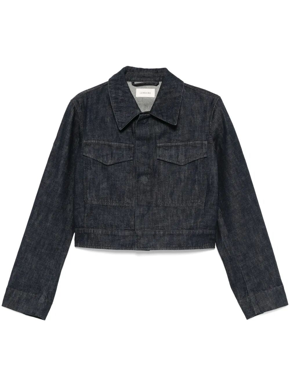Giacca in denim crop