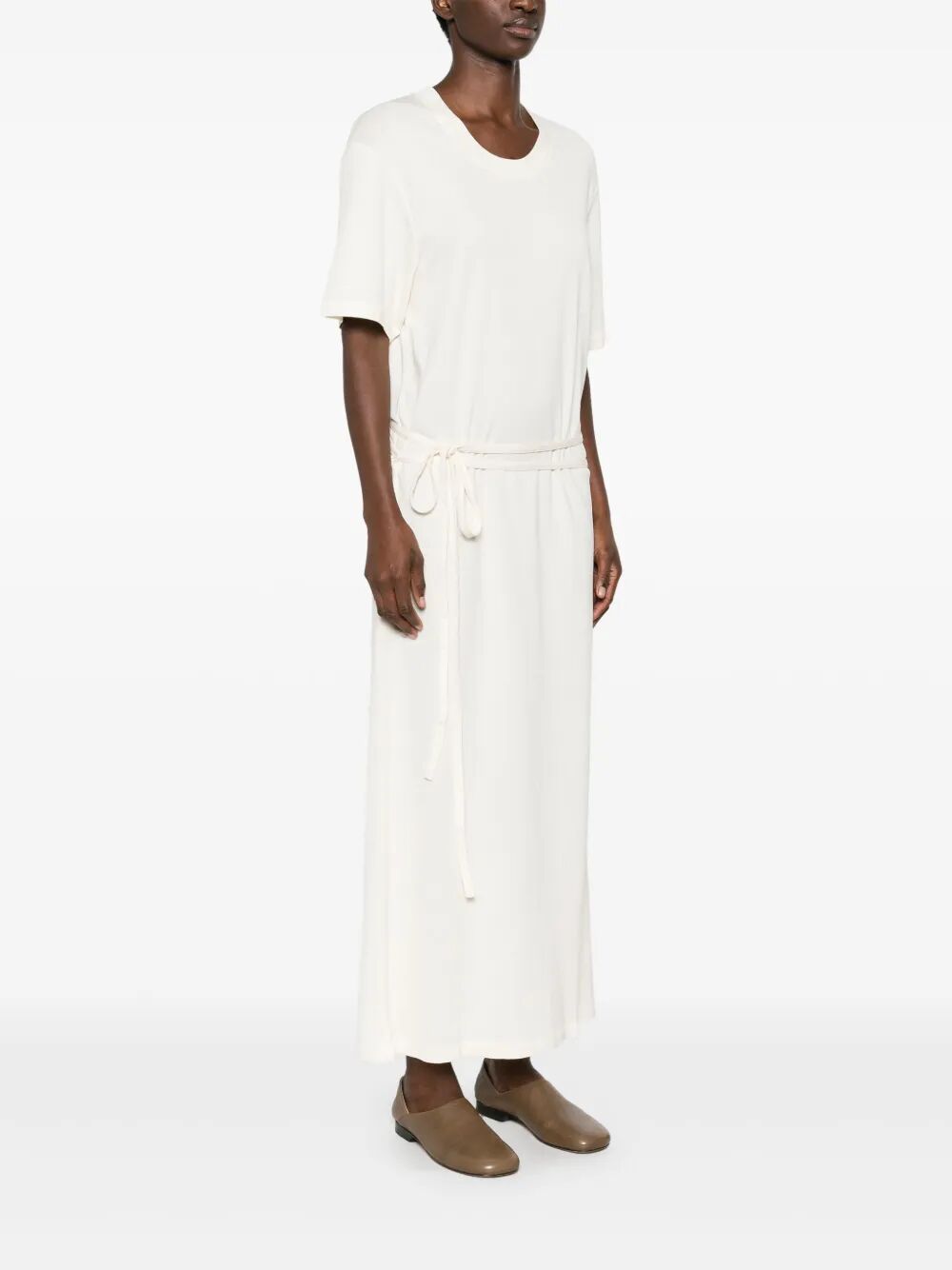 Abito tshirt con cintura
