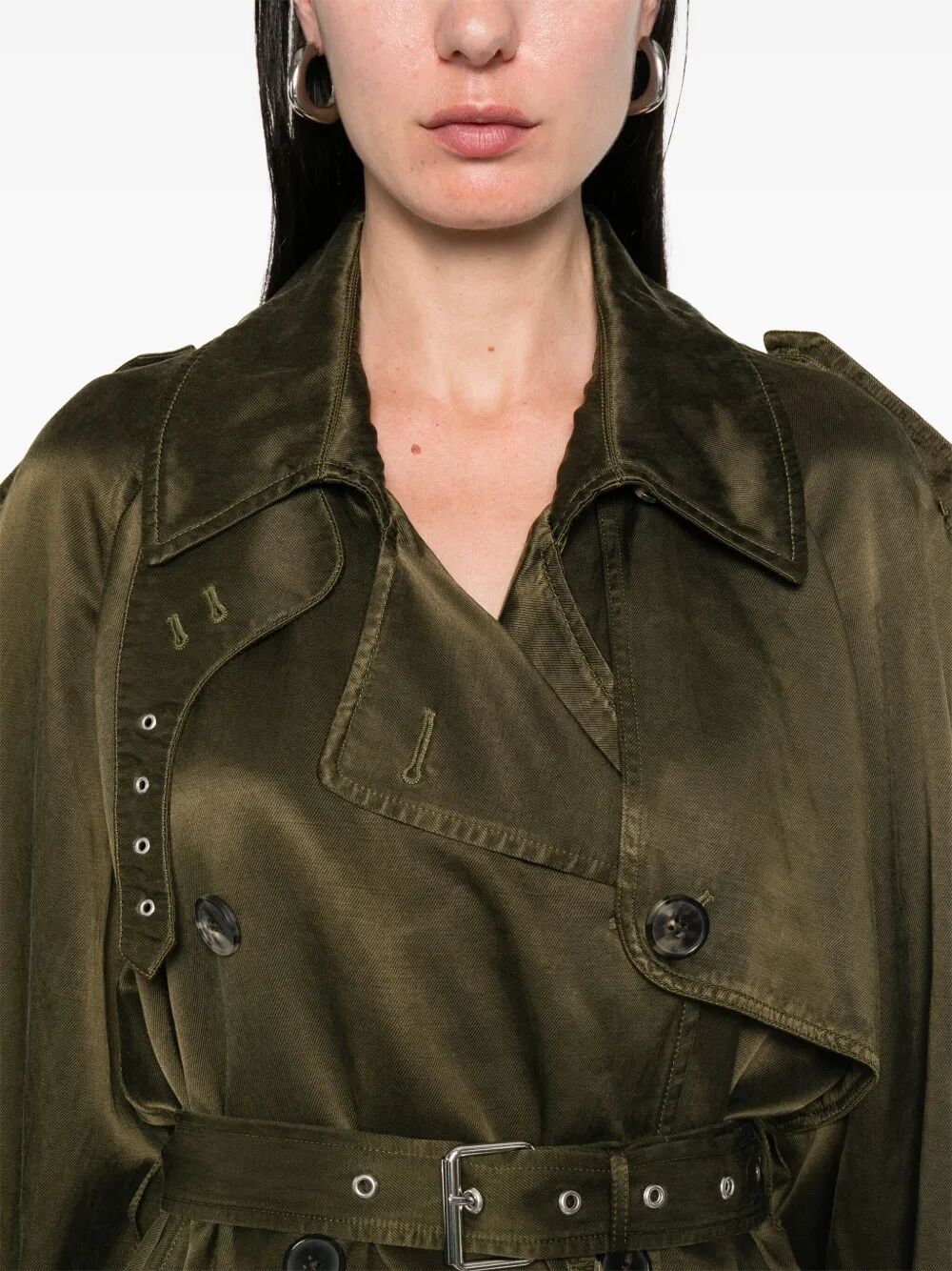 Giacca tench cropped