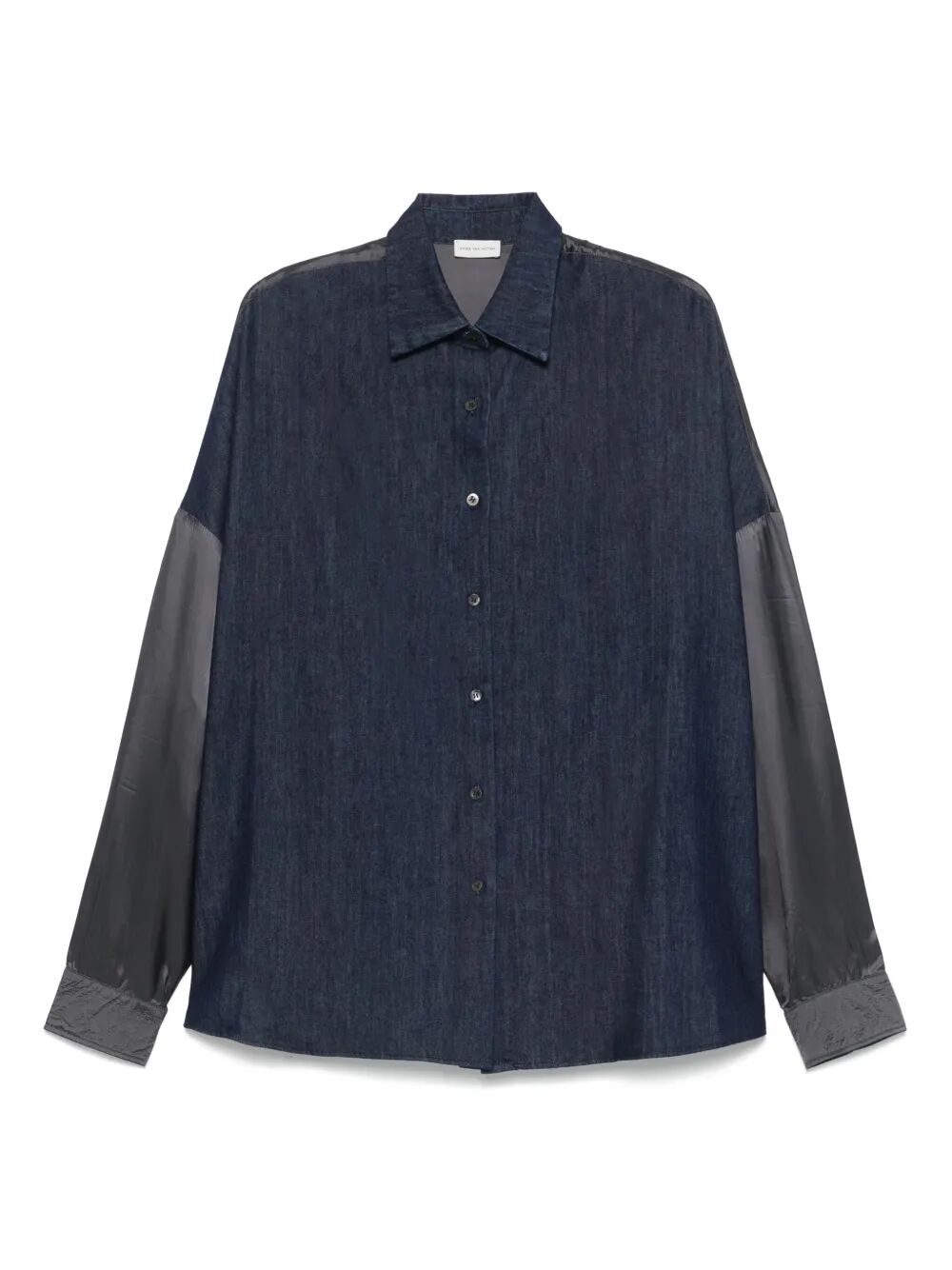 Camicia oversize a maniche lunghe