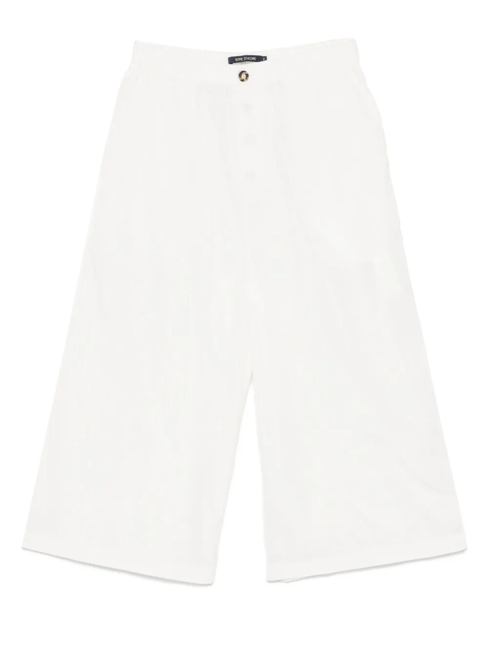 Pantaloni ampi a 3/4