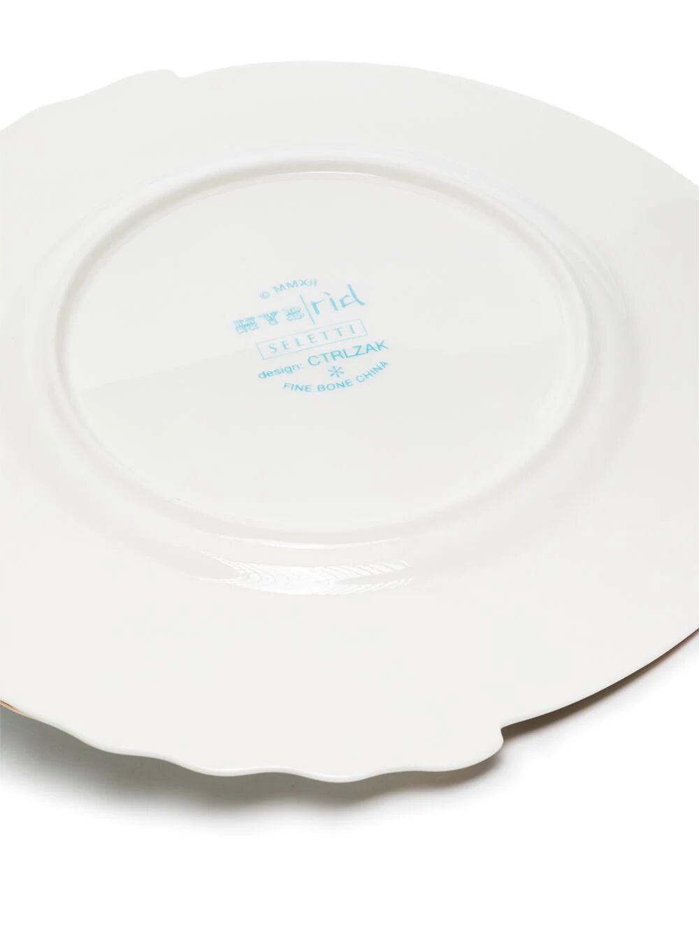 PIATTO DA FRUTTA IN PORCELLANA ø Cm.20 h.1,6 "HYBRID-EUDOSSIA"