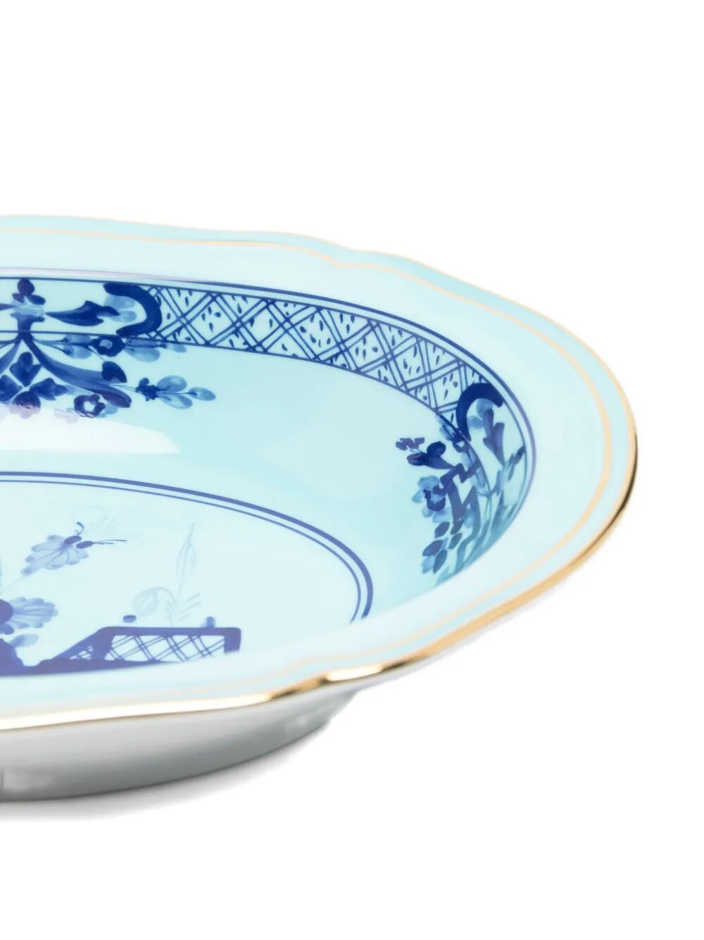 A.DOCCIA VASSOIO OVALE FONDO CM 25