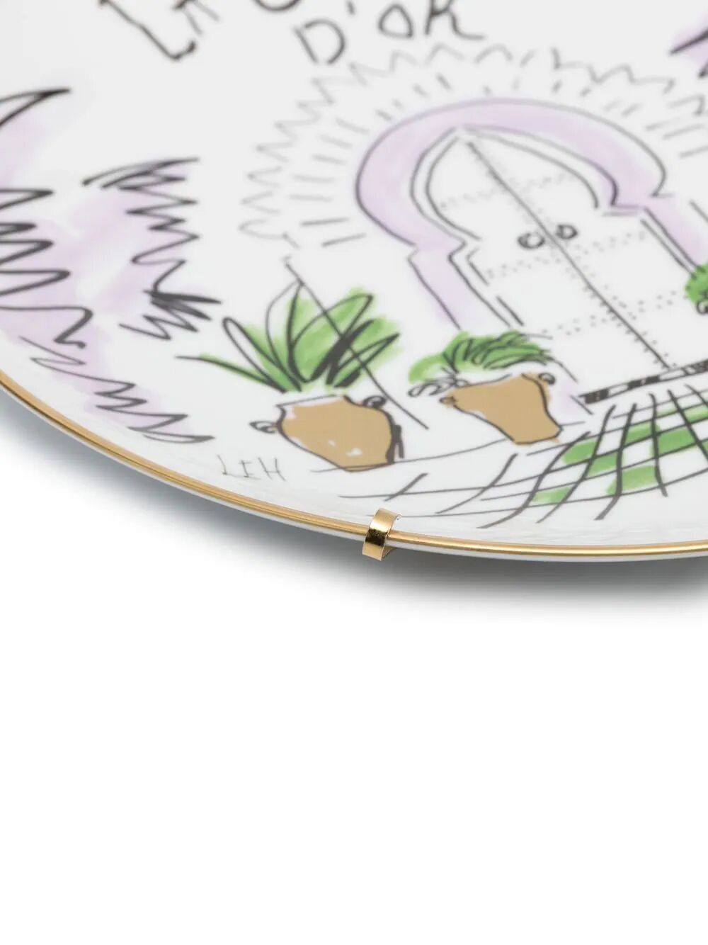 PIATTO DESIGN LA GAZELLE D`OR