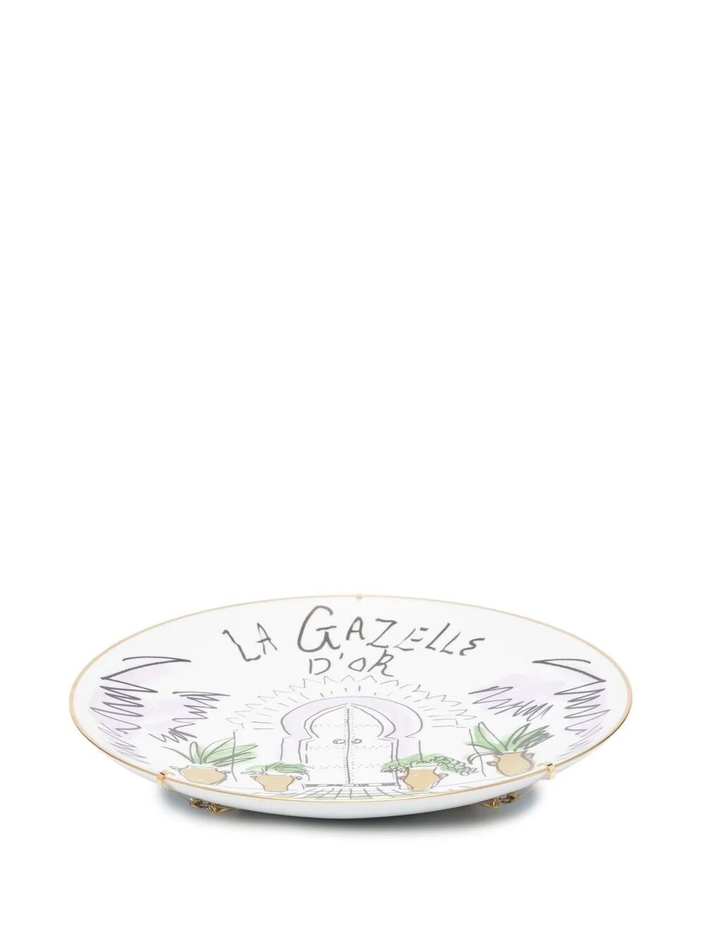 PIATTO DESIGN LA GAZELLE D`OR