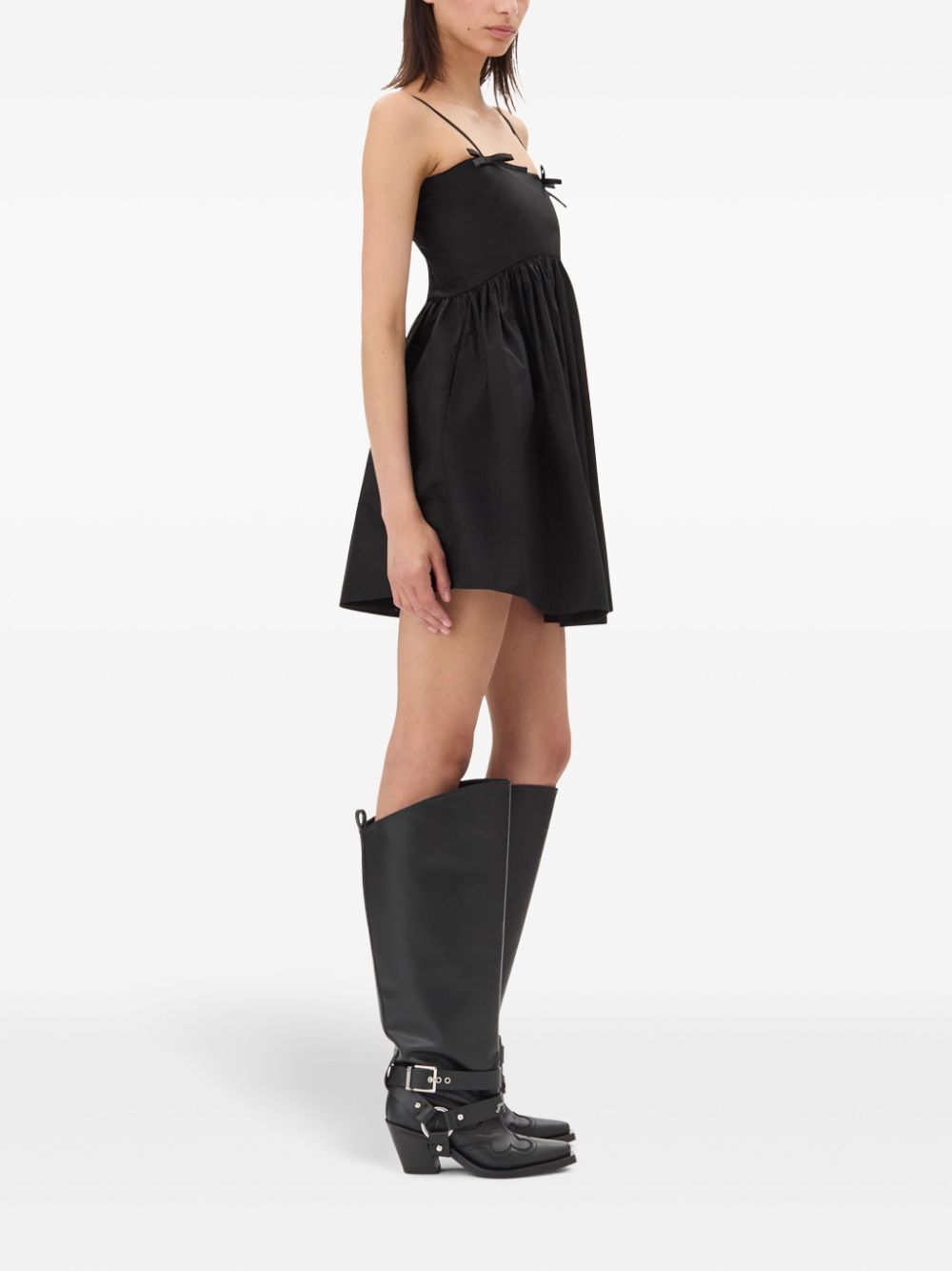 Cotton Poplin Strap Dress