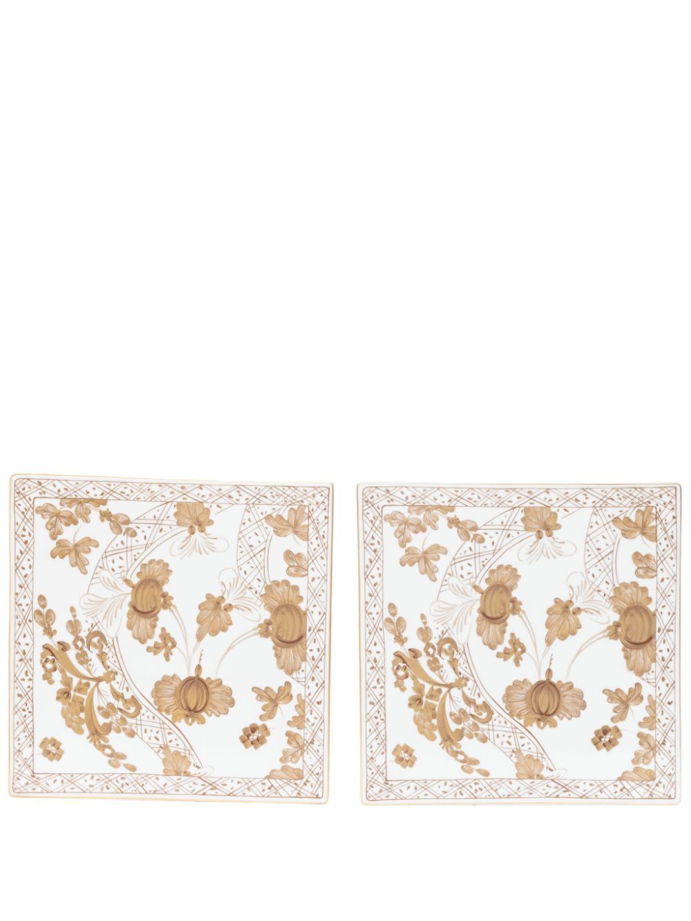 OGGETTI SET DUE LASTRE QUADRATE 30X30 IRIS
