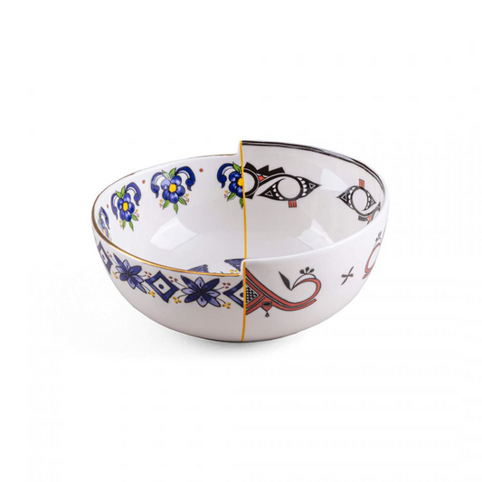 CIOTOLA IN PORCELLANA "HYBRID-TIWANAKU"