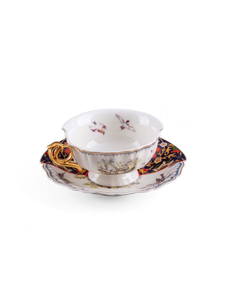 TAZZA DA TÈ CON PIATTINO "HYBRID-KANNAUJ"