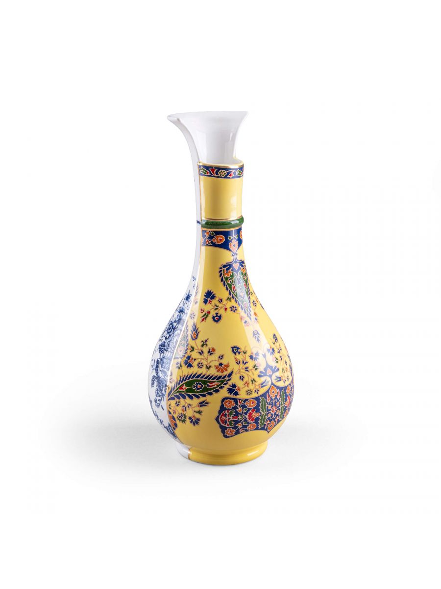 VASO IN PORCELLANA "HYBRID-CHUNAR" ø cm. 16 h.36,5