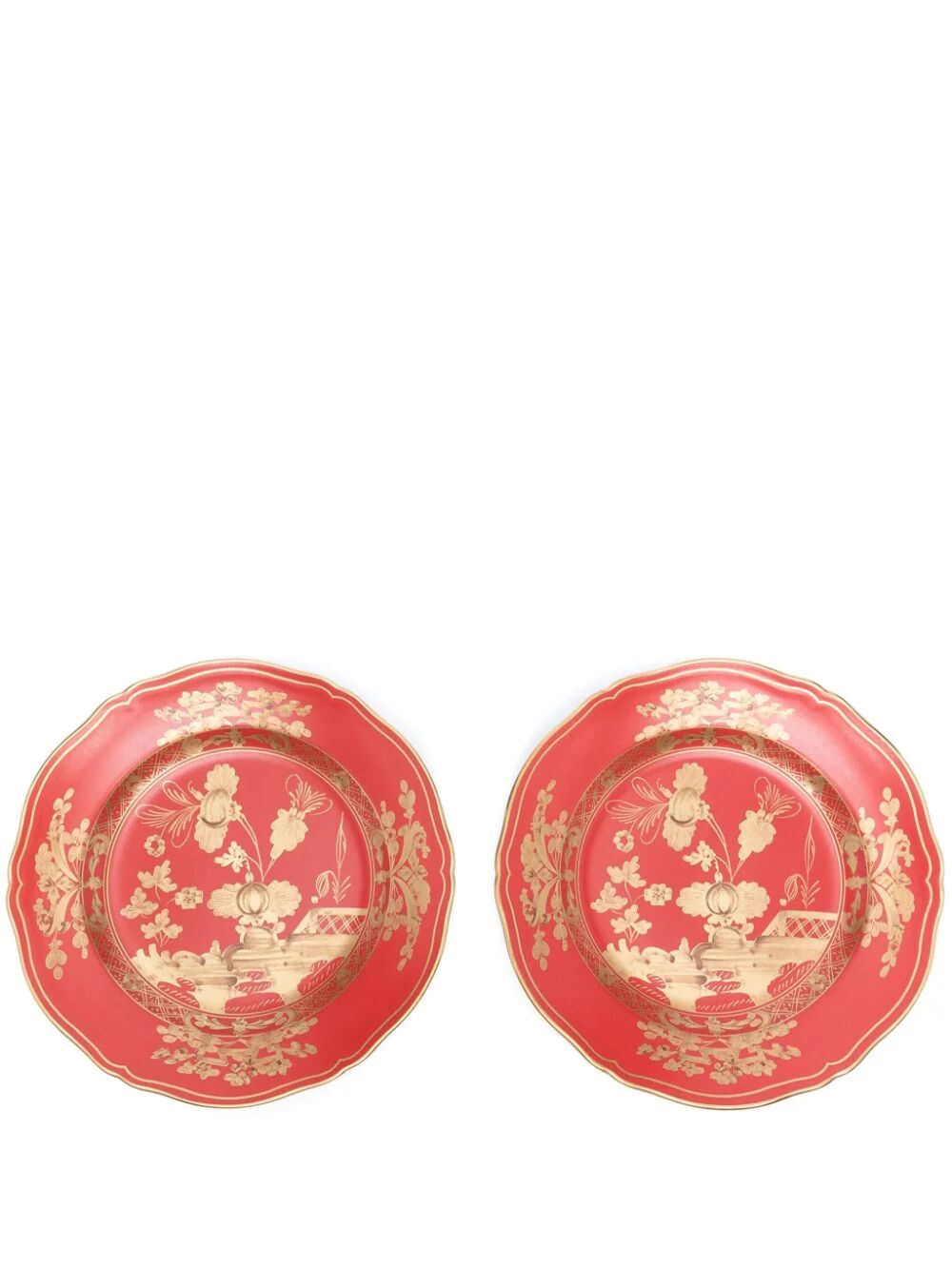 A.DOCCIA SET 2 PIATTO ROTONDO PIANO CM 21