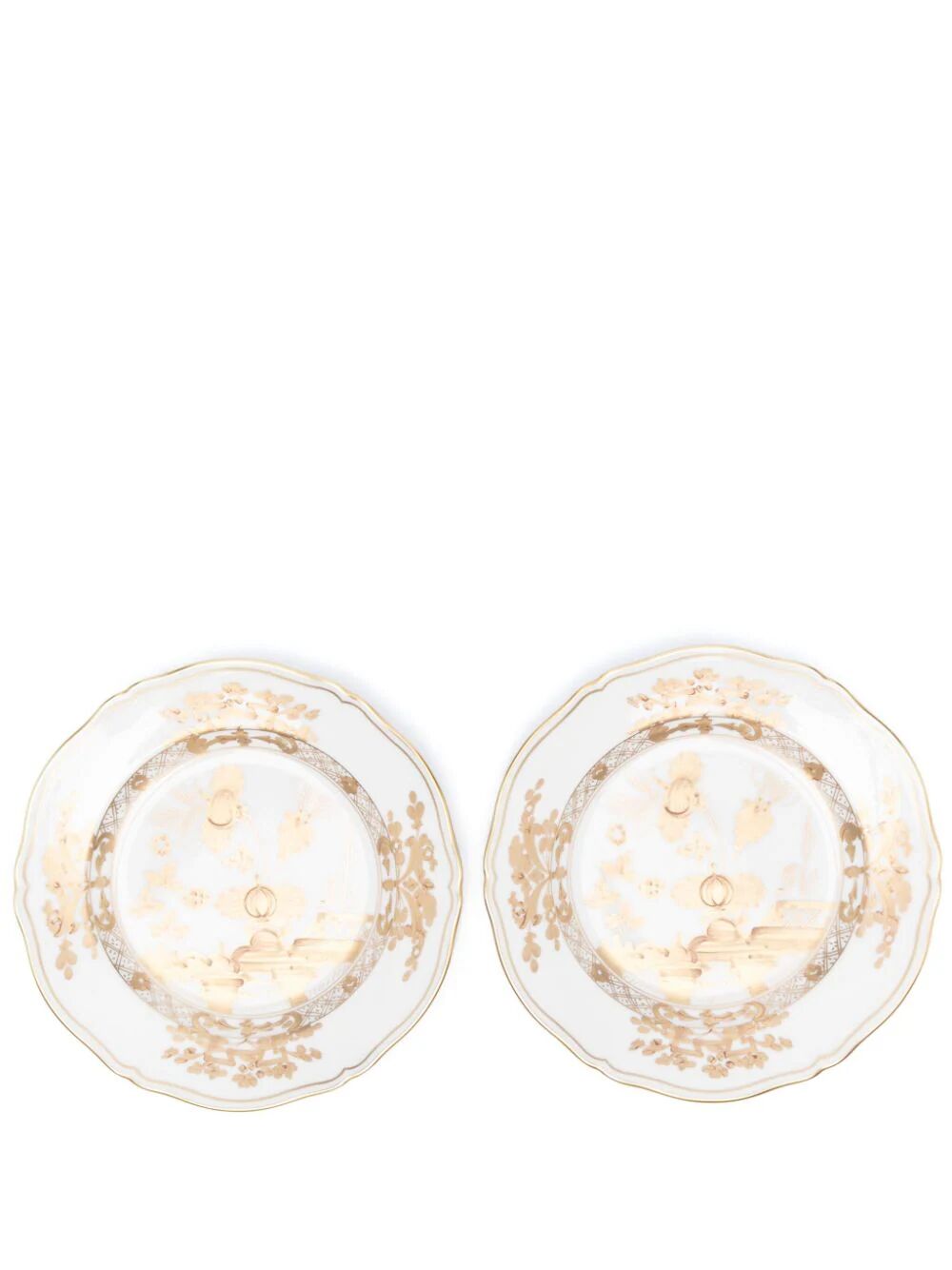 A.DOCCIA SET 2 PIATTO ROTONDO PIANO CM 21
