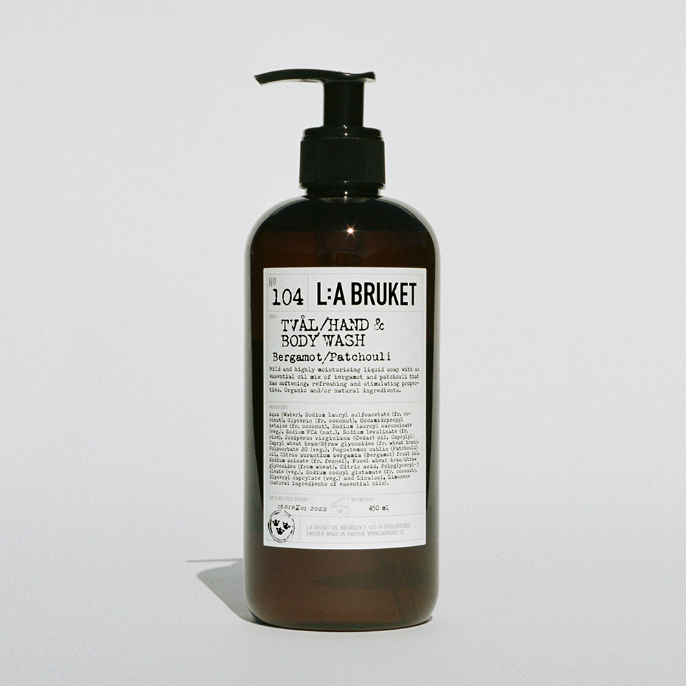 104 Liquid Soap - Bergamot/Patchouli 450 ml