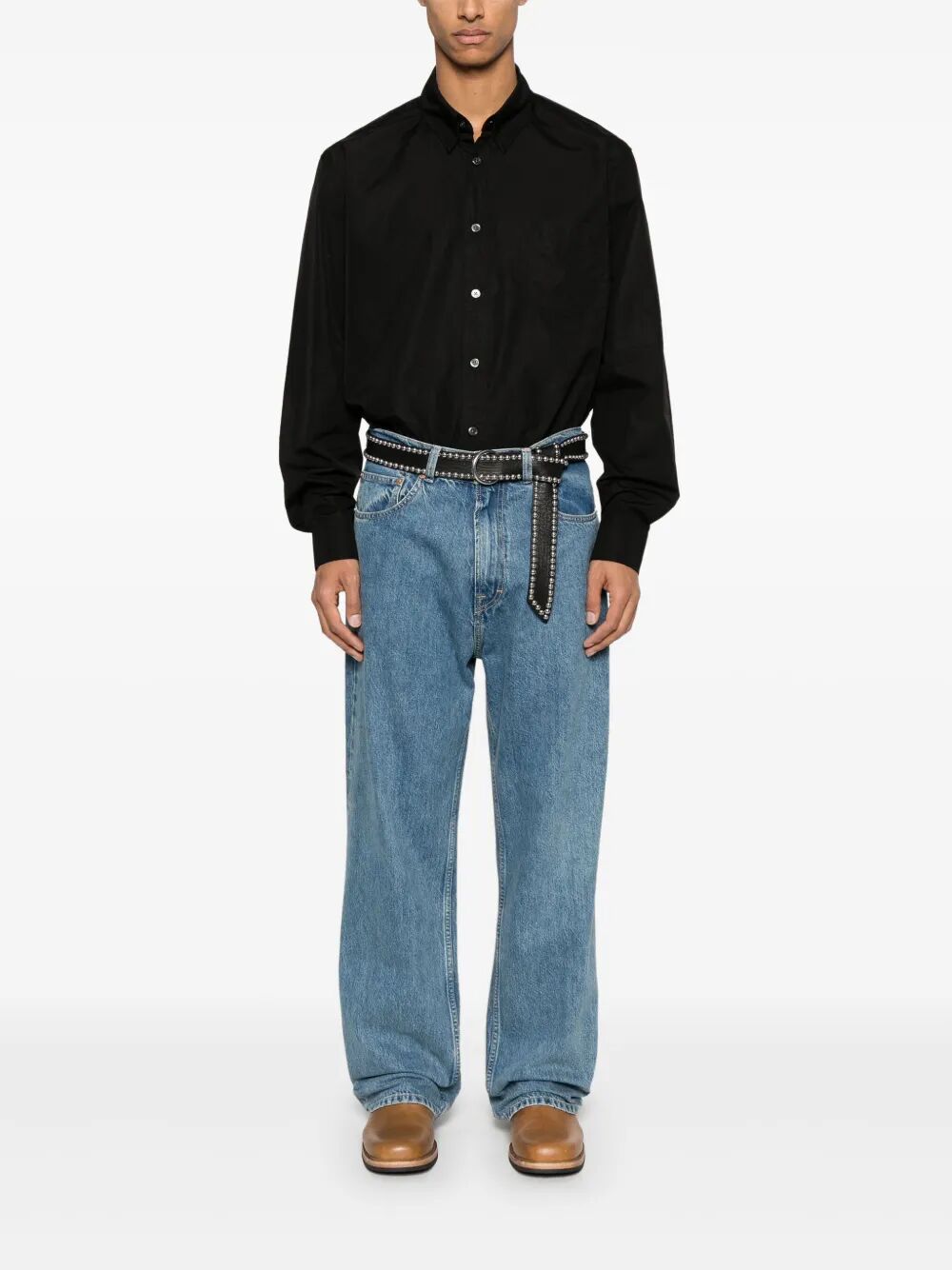 Camicia a maniche lunghe con taschino