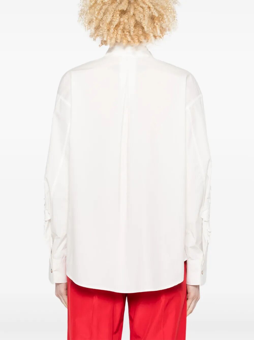 Camicia con applicazioni