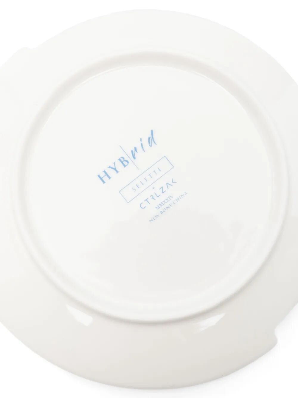 PIATTINO PER IL PANE IN PORCELLANA "HYBRID" CM 15 × 14,5 - ZEMRUDE