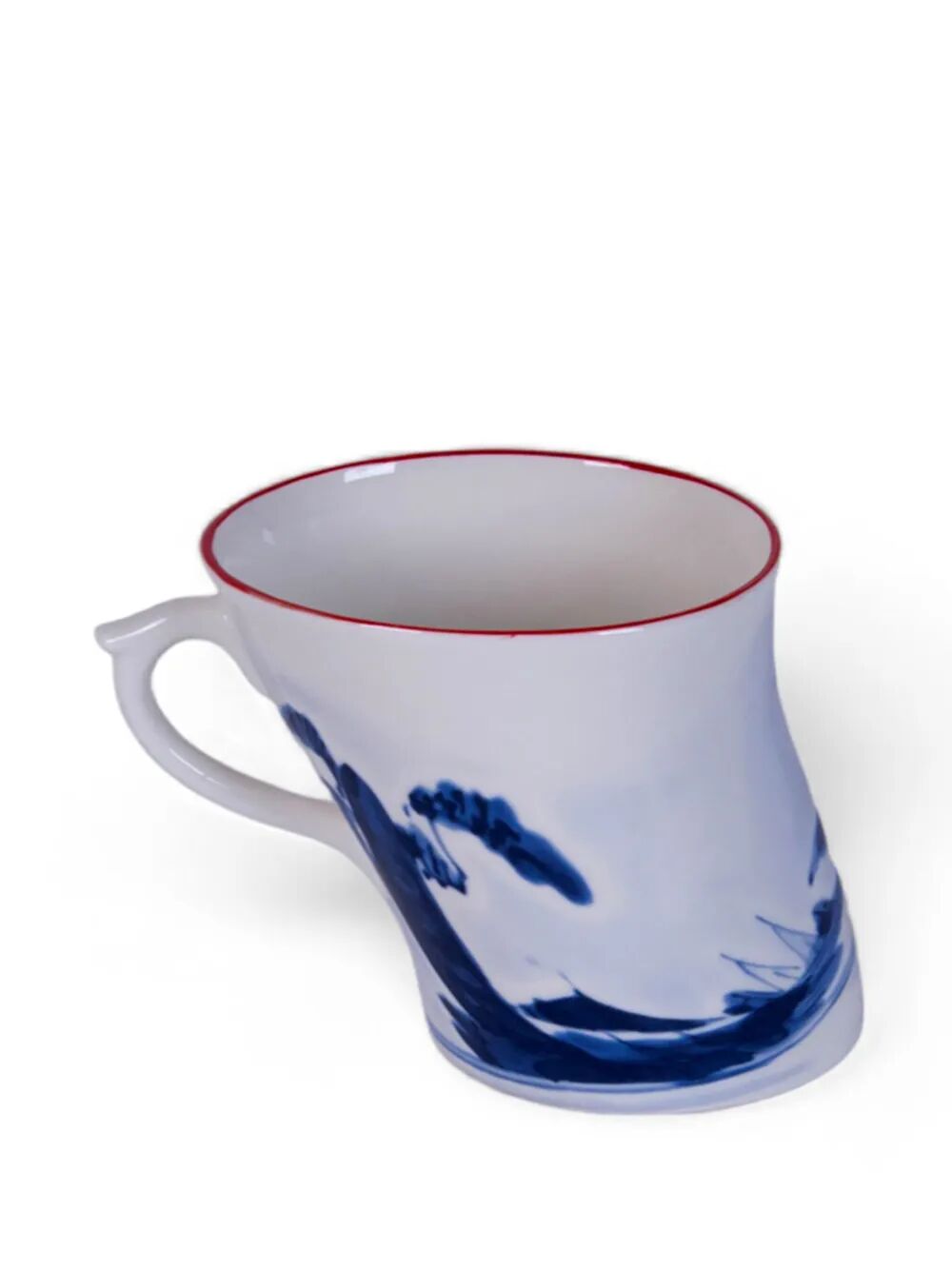 TAZZA IN PORCELLANA "CLASSIC ON ACID" KESHIKI Cm 12x8,8x9,5