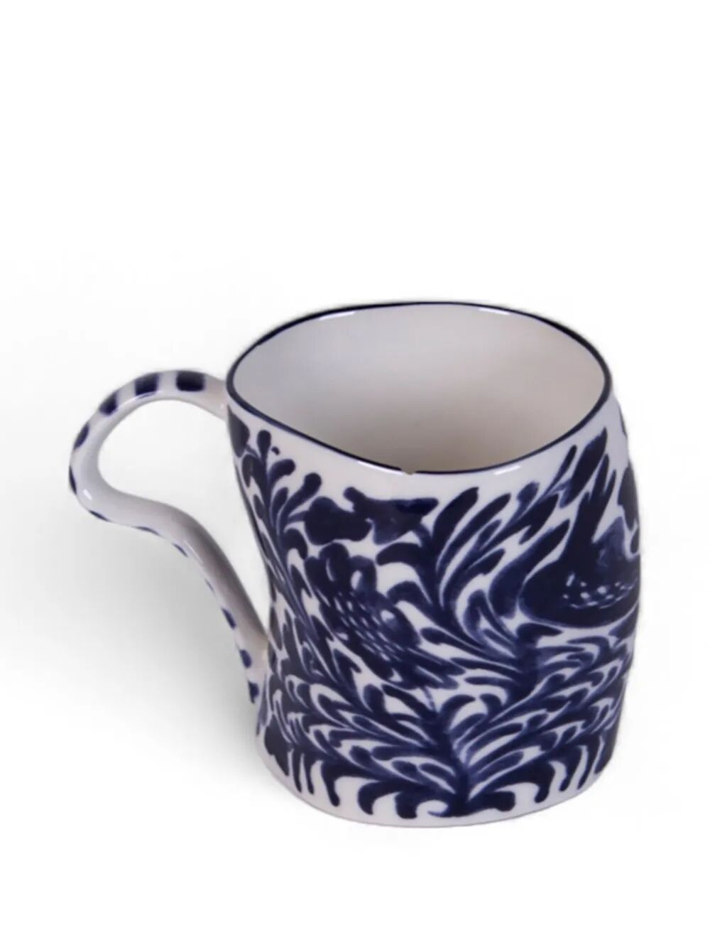 TAZZA IN PORCELLANA "CLASSIC ON ACID" GRANADA Cm 10,5x7,5x9,5