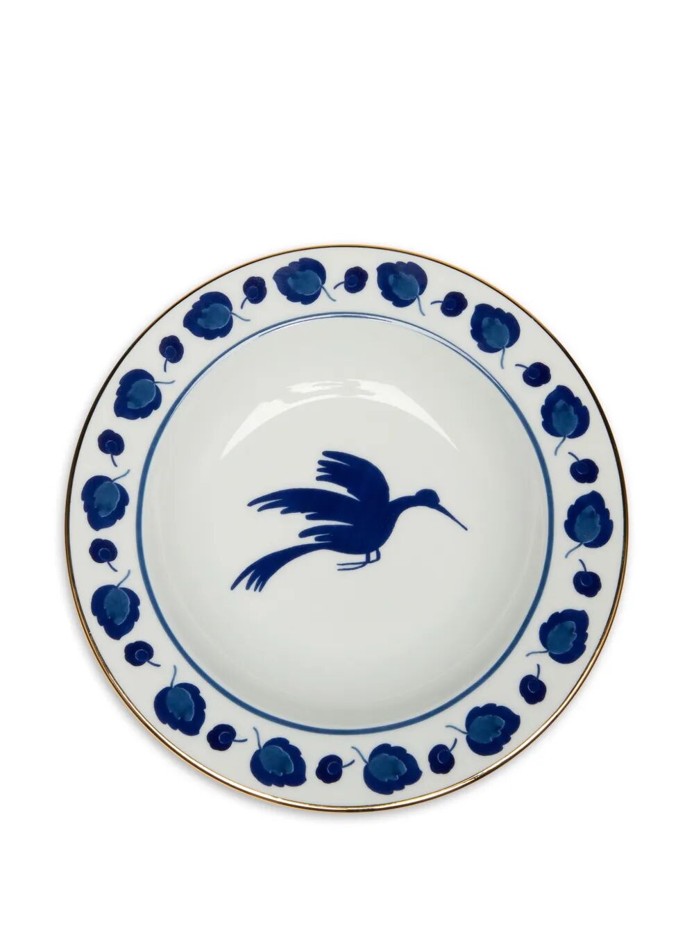 SOUP PLATES SET OF 2 PORCELAIN