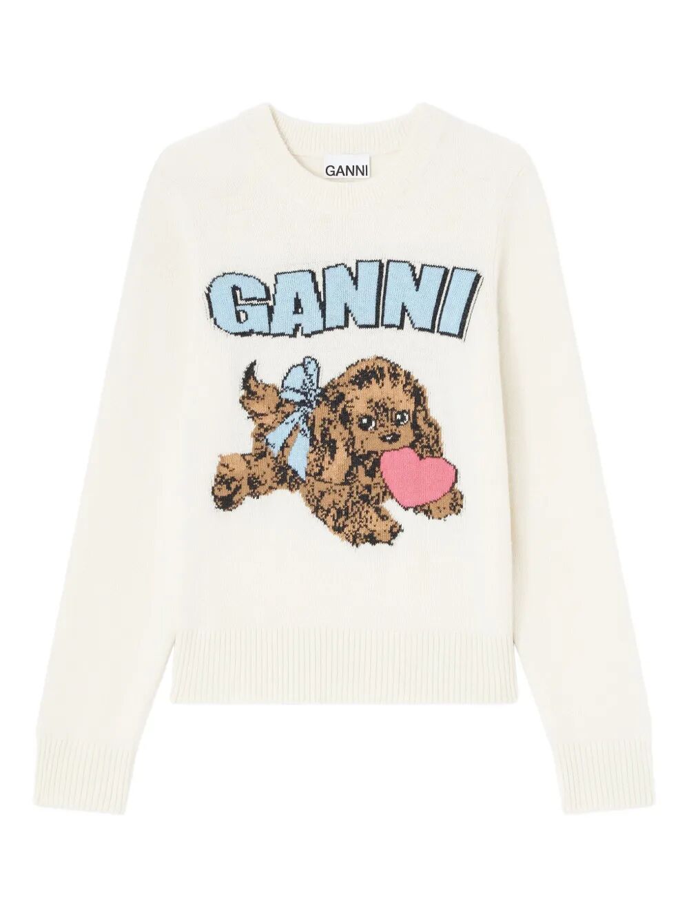 Graphic Wool Mix Fluffy