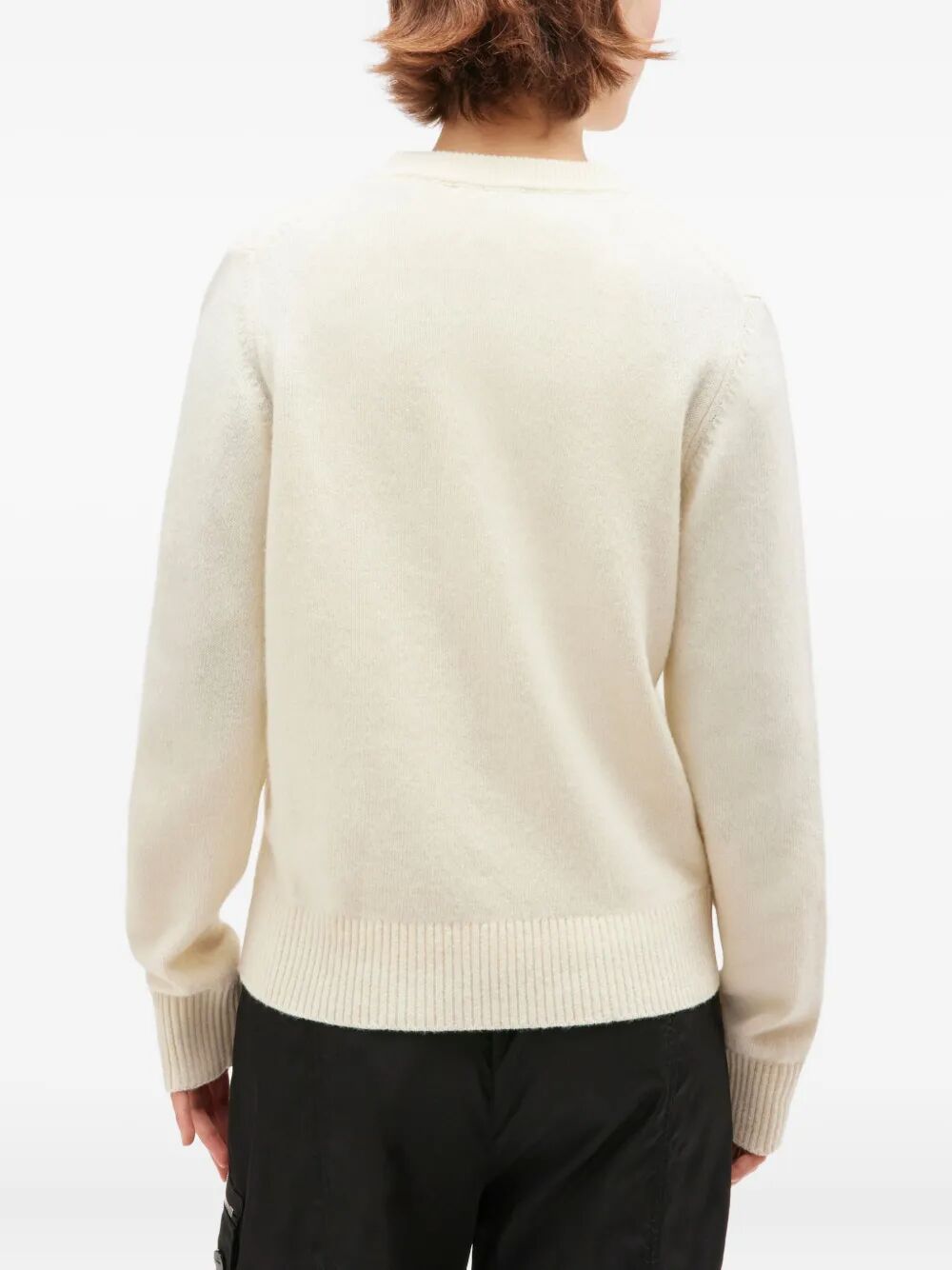 Graphic Wool Mix Fluffy