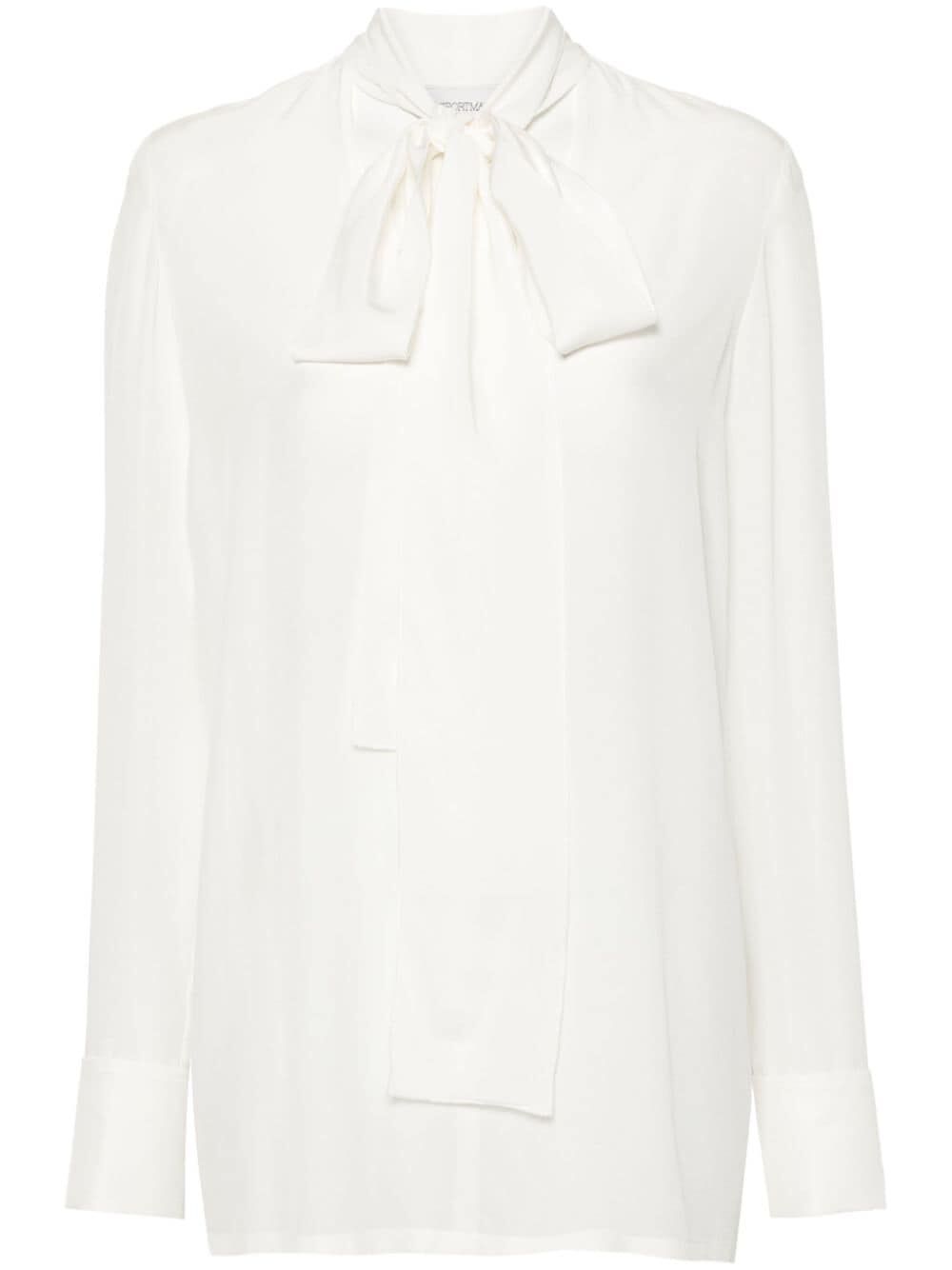 CAMICIA COLLETTO ANNODATO