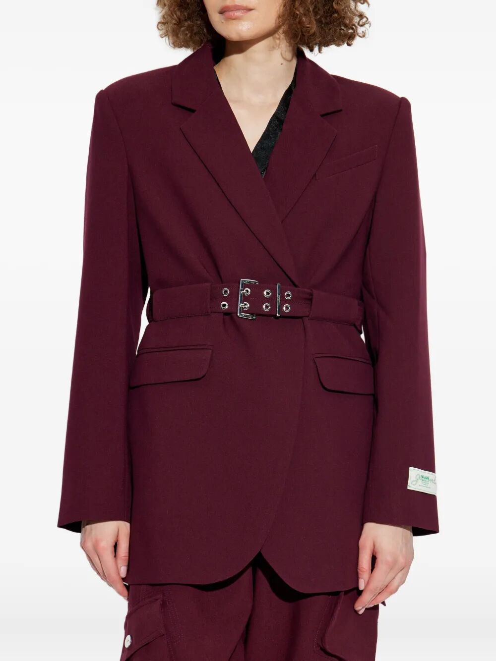 Blazer con cintura